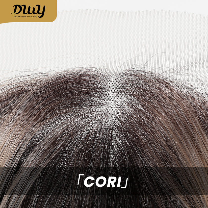Pre Order!Cori-NEW! DWY 13×4 Lace Front Free Part Long-Length Straight Pink Brown Glueless Synthetic Wig