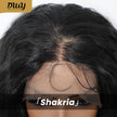 DWY Jet Black Lace Front Synthetic Wig