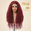 【CLEARANCE SALE】Aislinn- DWY T Part Lace Front T Part Long Latin Curly Hair Glueless Synthetic Wig