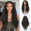 Aislinn C- DWY T Part Lace Front T Part Long Latin Curly Hair Glueless Synthetic Wig