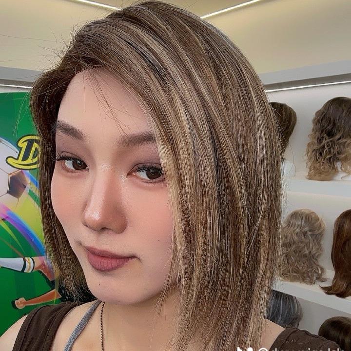 DWY Human Hair Pre Plucked Bob Hair Natural Textured Hair Invisible HD Lace Frontal Wigs for Women