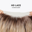 Rosie-DWY Lace Front 13×6 Free Part Wavy Tresses Light Brown Synthetic Wig