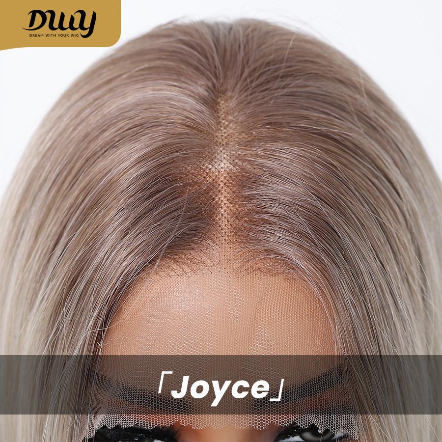 (Us Only)Joyce- DWY 13×6 Lace Front Free Part Long Golden Gradient Straight Glueless Synthetic Wig