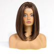 Chaya-DWY Lace Front Natural Jewish Wig Bob Straight Synthetic Wig 7 Shades 14 Inch