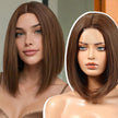 Chaya-DWY Lace Front Natural Jewish Wig Bob Straight Synthetic Wig 7 Shades 14 Inch
