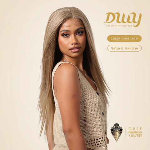 Jess-DWY Lace Front 13×6 Free Part Blonde Straight Baby Hair Synthetic Wig