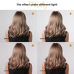 DWY Dorian Shoulder-Length Natural Curls Gold Blonde Synthetic Wig