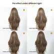 Biscuit -DWY 13×6 Lace Front Free Part Long-Length Body Wavy Highlighted Glueless Synthetic Wig