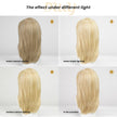 Tanya-DWY Mono Lace Front Free Part Short Natural Wavy Glueless Synthetic Wig