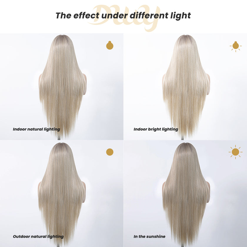 DWY-Lace Front Wigs Pre Plucked 13x6 HD Transparent Lace Frontal Wigs150% Density  lace Wigs for Women 30Inch
