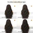 Bobba-DWY Free Part 13×6 Black Curly Tresses Synthetic Wig