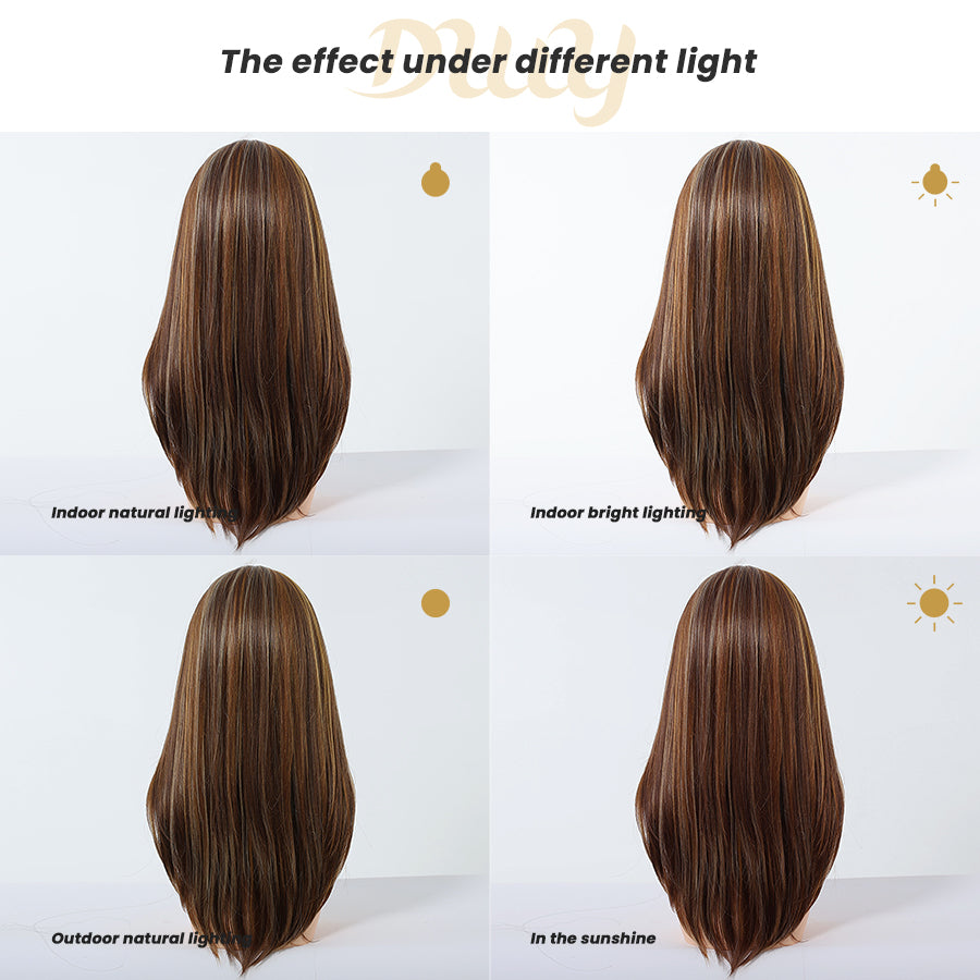 Selah-DWY 22-Inch Hand-Tied Filter Lace Front Wig – 13x6 Free Parting