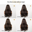 Alissa C-DWY Lace Front Long Natural Brown MINI LACE Part Glueless Synthetic Wig