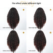 Rosa C- DWY T Part Lace Front Free Part Long Latin Curly Hair Glueless Synthetic Wig