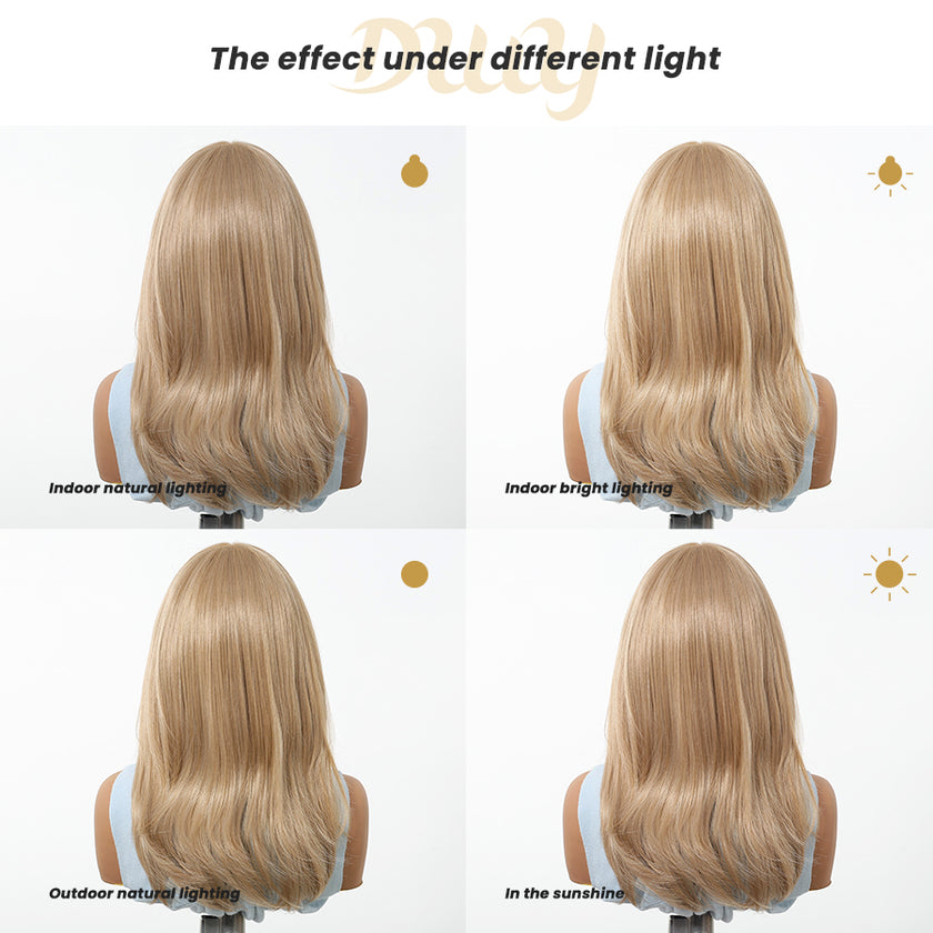 Isolde-DWY 18-Inch Glueless Lace Front Synthetic Wig