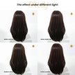 Kaitlyn-DWY 13*4 Free Parting Hand -Tied Top Middle Length  Glueless Synthetic Wig