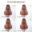 Cristina C- DWY Human Hair Pre Plucked Long-Length Hair 13*6 Natural Textured Hair Invisible HD Lace Frontal Wigs for Women 24 Inches