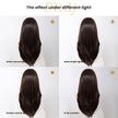 Rowan-DWY Mono Lace Front Free Part Long Straight Blonde Glueless Synthetic Wig