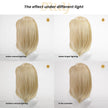 [CLEARANCE SALE]Madeline-DWY Mono Lace Front Free Part Shoulder-Length Silky Straight Glueless Synthetic Wig for Women 12 Inches