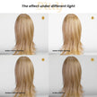 Rebekah C-DWY Mono Lace Front Free Part Long Straight  Blonde Glueless Synthetic Wig