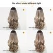 Liora-DWY SkinWeft Mono Lace Front Free Part Straight Glueless Synthetic Wig