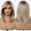DWY Natural Layered Blonde Shoulder-Length Wig - Rooted for Natural Elegance