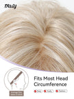 Poppy-DWY Mono Lace Front Free Part Blonde Short Synthetic Wig
