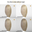 (Us Only)Gisele-DWY Lace Front 13×6 Free Part Mid-Length Natural Wavy Blonde Synthetic Wig