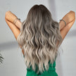 Charlotte-DWY Ombre Blonde Long Wavy Synthetic Wig