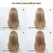 Isolde (lace) C- DWY NEW DWY 13×4 Lace Front Free Part Mid-Length Straight Blonde Glueless Synthetic Wig