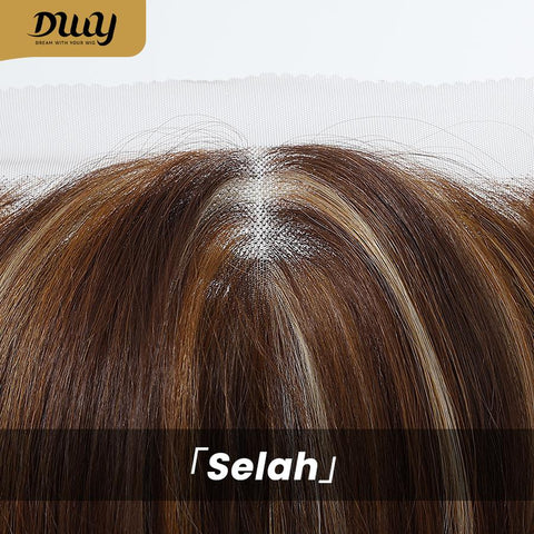 【New in】Selah-DWY 22-Inch Hand-Tied Filter Lace Front Wig – 13x6 Free Parting