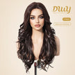 Annie C-DWY Pre-cut T-Part Lace Wig Long Curly Synthetic Wig