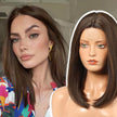 Chaya-DWY Lace Front Natural Jewish Wig Bob Straight Synthetic Wig 7 Shades 14 Inch