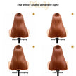 [Festival Limited] Julian-DWY Mid-length Auburn Copper with Bangs Glueless Synthetic Wig for Women 18 Inches
