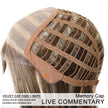 Bella-DWY Mono Lace Front Free Part Copper Short Pixie Synthetic Wig