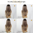Brulee -NEW CRAFT! [GEN4 cashmere Bionic Silky Top] 24 Inch Long Warm Honey Bronde Wave Glueless Synthetic Wig with Bangs for Women High Quality Premium Fiber Easy Wear Comfortable Fit