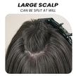 Elysia H-DWY Mid-Length Straight Brown with Highlights Glueless Synthetic Wig