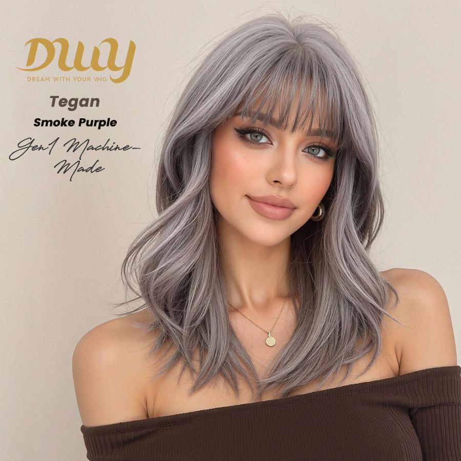Tegan-DWY 18-Inch MiraScalp Mid-Length Wavy Wig
