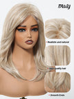 Poppy-DWY Mono Lace Front Free Part Blonde Short Synthetic Wig