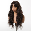 Eireen-DWYLong Brown Curly Glueless Synthetic Wig