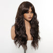 Eireen-DWYLong Brown Curly Glueless Synthetic Wig