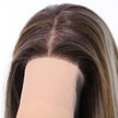 DWY-Body Wave Lace Front Wigs Pre Plucked 13x4 HD Lace Frontal Wigs Human Hair 180 Density Natural blonde and grey Wigs for Women Human Hair Lace Front Wig with Baby Hair Glueless
