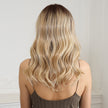 Remi-DWY Mono Lace Front Free Part Ombre Blonde Mid-Length Glueless Synthetic Wig