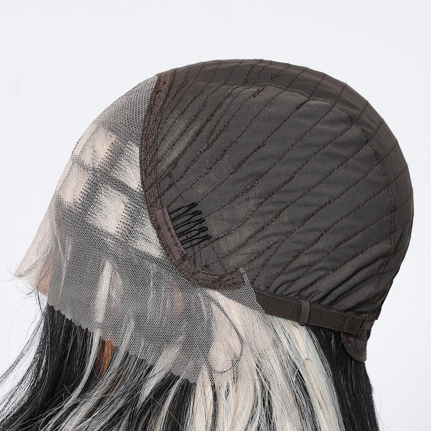 DWY Synthetic Lace Front Body Wave Wig – Glueless Wig with Black HD Lace