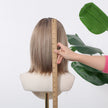 DWY Mixed Dark Blonde Bob Wig - HIgh Quality Synthetic Hair