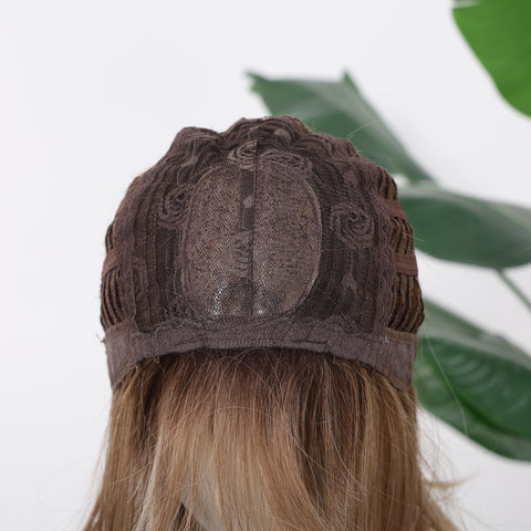 【Early Black Friday】DWY Mixed Dark Blonde Bob Wig - HIgh Quality Synthetic Hair