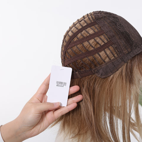 【Early Black Friday】DWY Mixed Dark Blonde Bob Wig - HIgh Quality Synthetic Hair