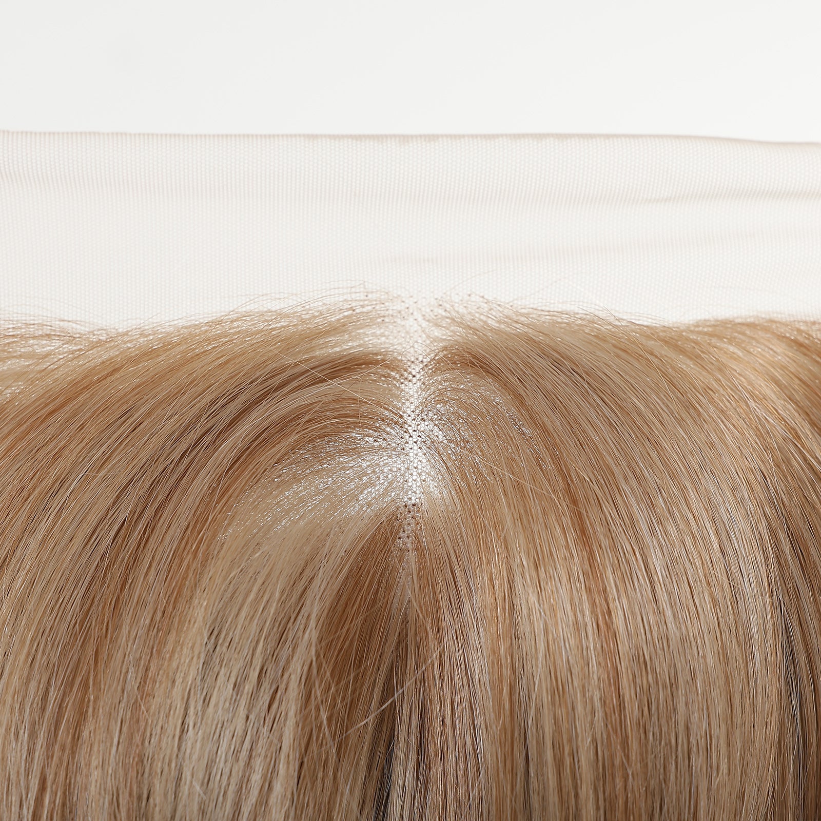 Kiki C- NEW ! DWY 13×4 Lace Front Free Part Mid-Length Layer-cut Straight Beachy Blonde Glueless Synthetic Wig for Women 18 Inches