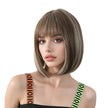 Jean-DWY 12-Inch MiraScalp Chic Brown Glueless Synthetic Wig