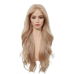 Calantha - DWY New Design Filter Lace 28 Inch Wavy Blonde Glueless Synthetic Wig